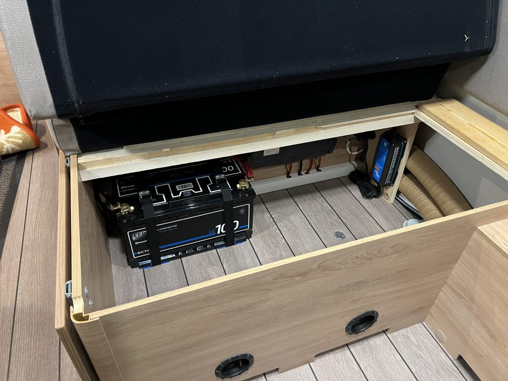 Elektroinstallation Knaus Truma Mover SX mit LFP